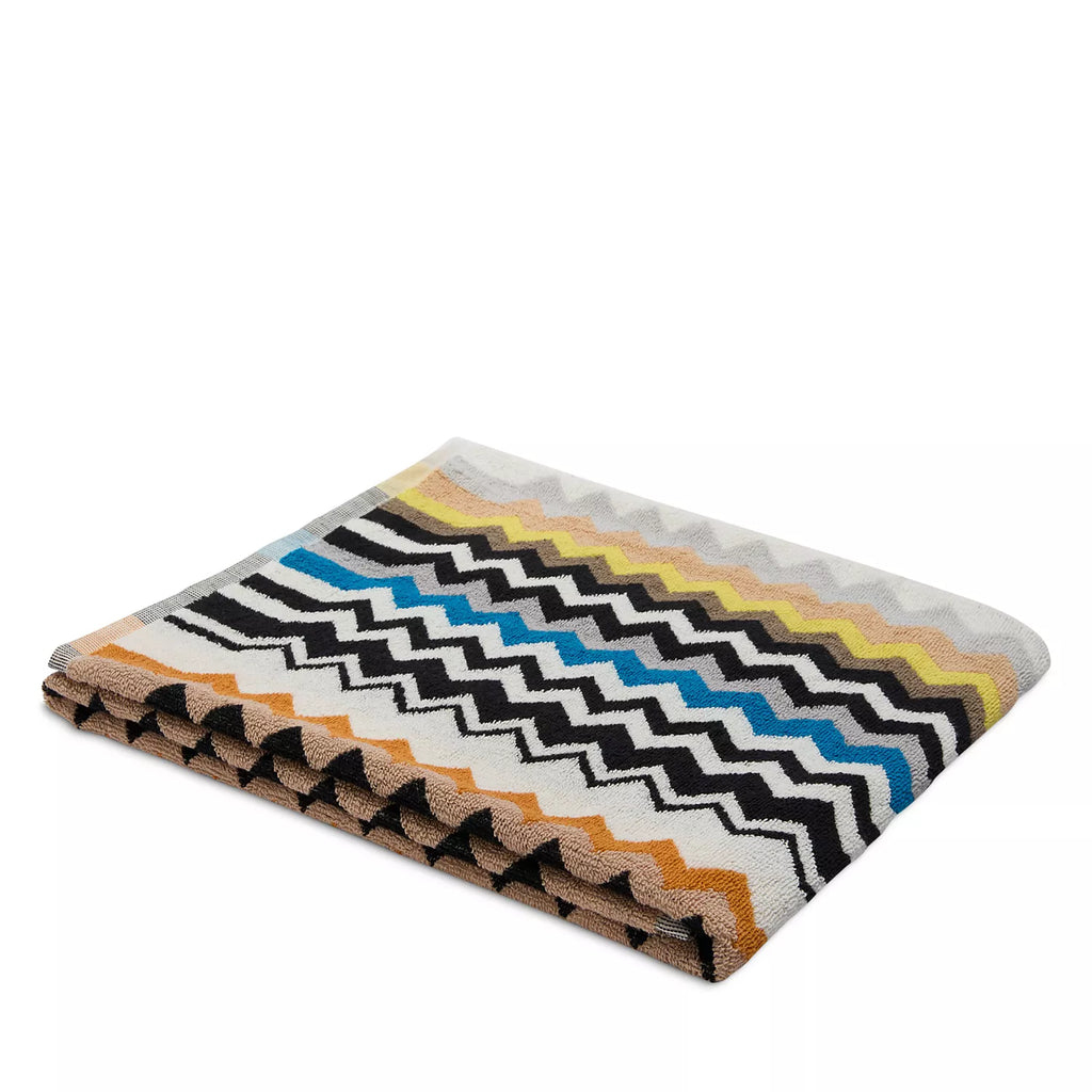 Missoni Best Cotton Hand Towel, Black Multi | Aura Home