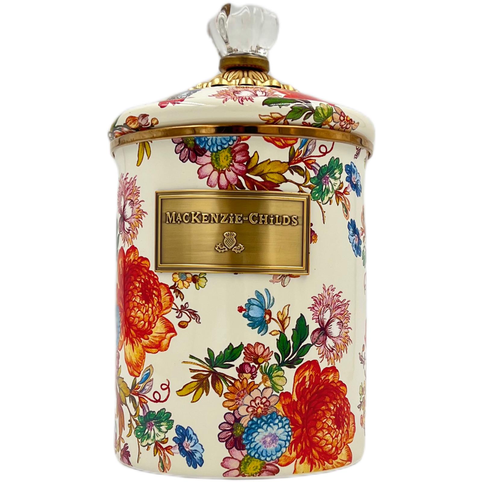 MacKenzie-Childs Flower Market Canister