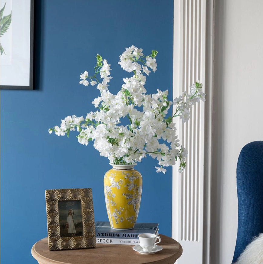 Yellow Blossom Vase