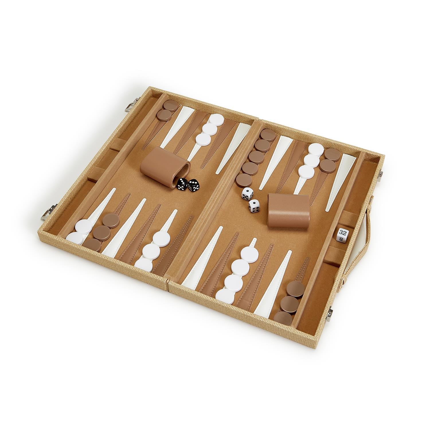 Terra Cane Backgammon Set Game