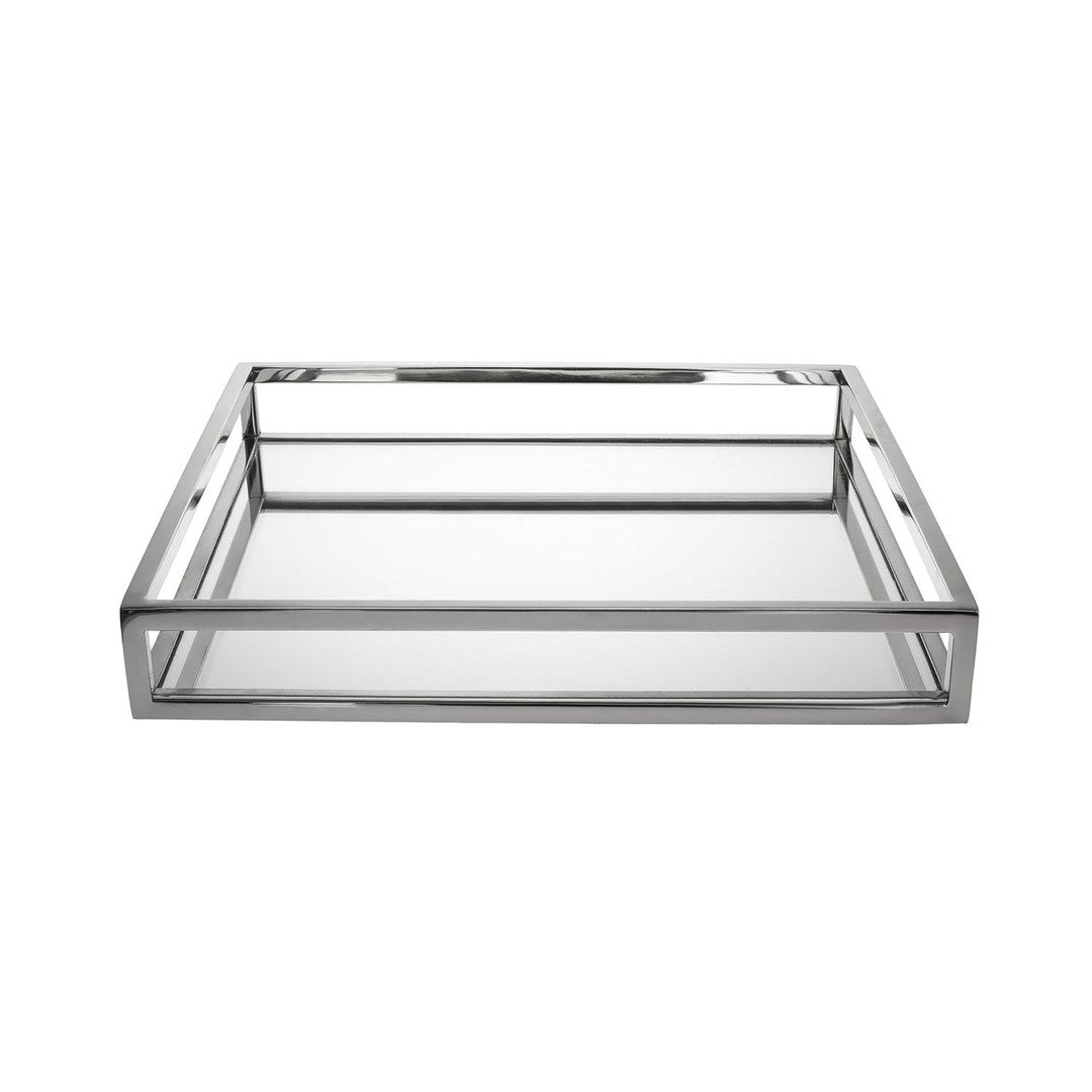 ASPEN NICKEL 8" SQUARE TRAY