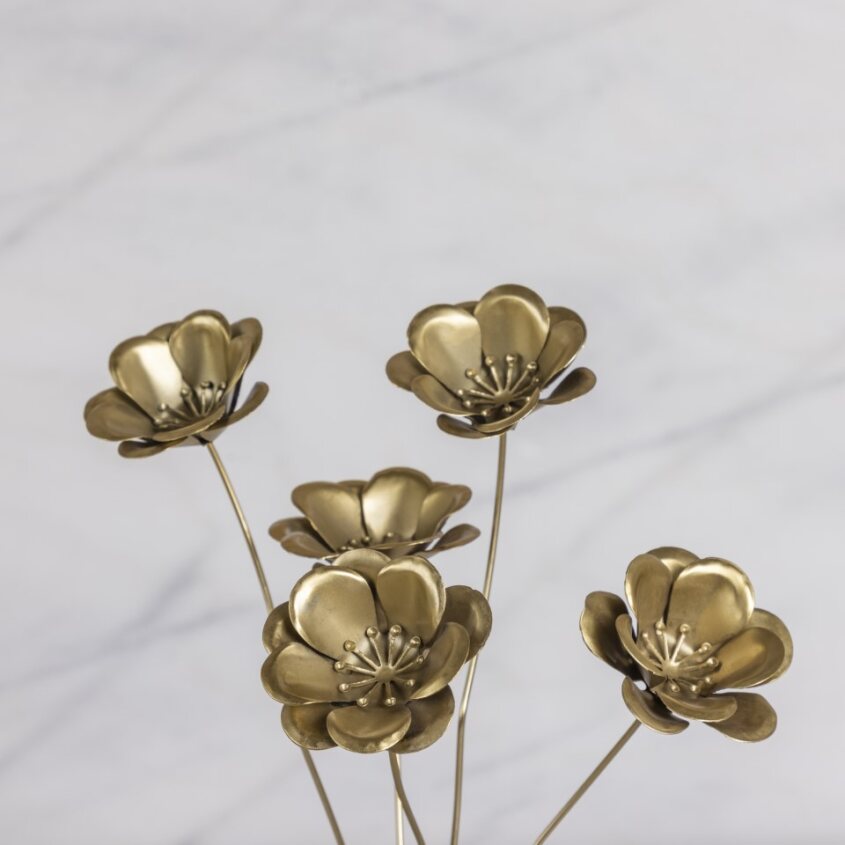 Poppies Botanical Stem