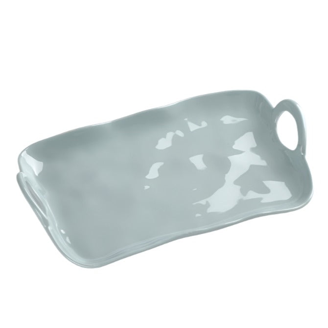 Aqua Melamine Platter