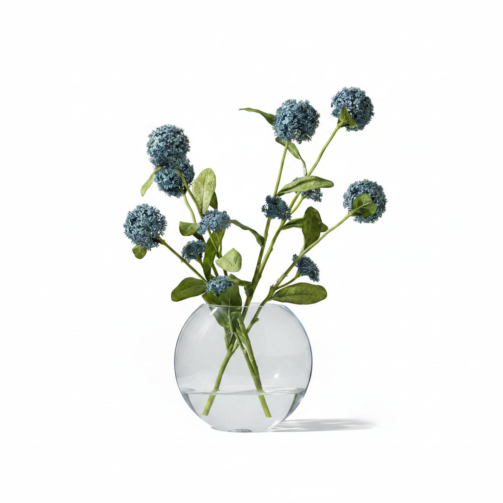 Flaura Blue Snowball in Water