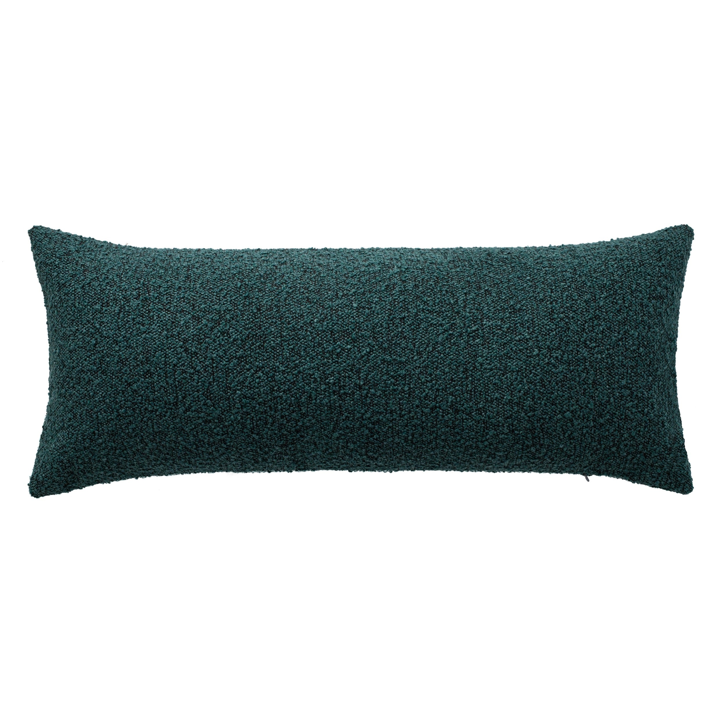 Aura Home Boucle Pine Green Throw Pillow