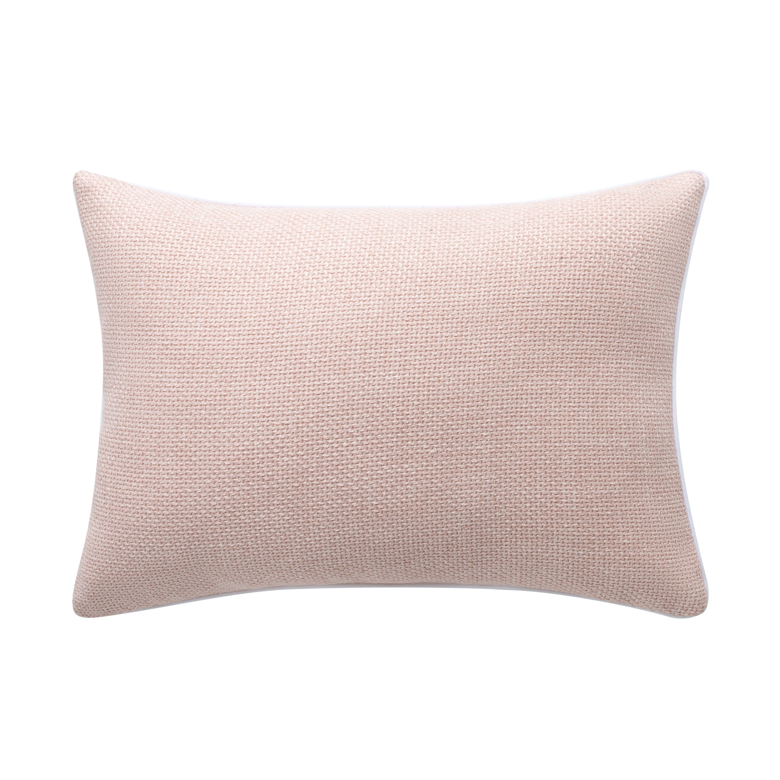 Pink textured throw pillows best sale