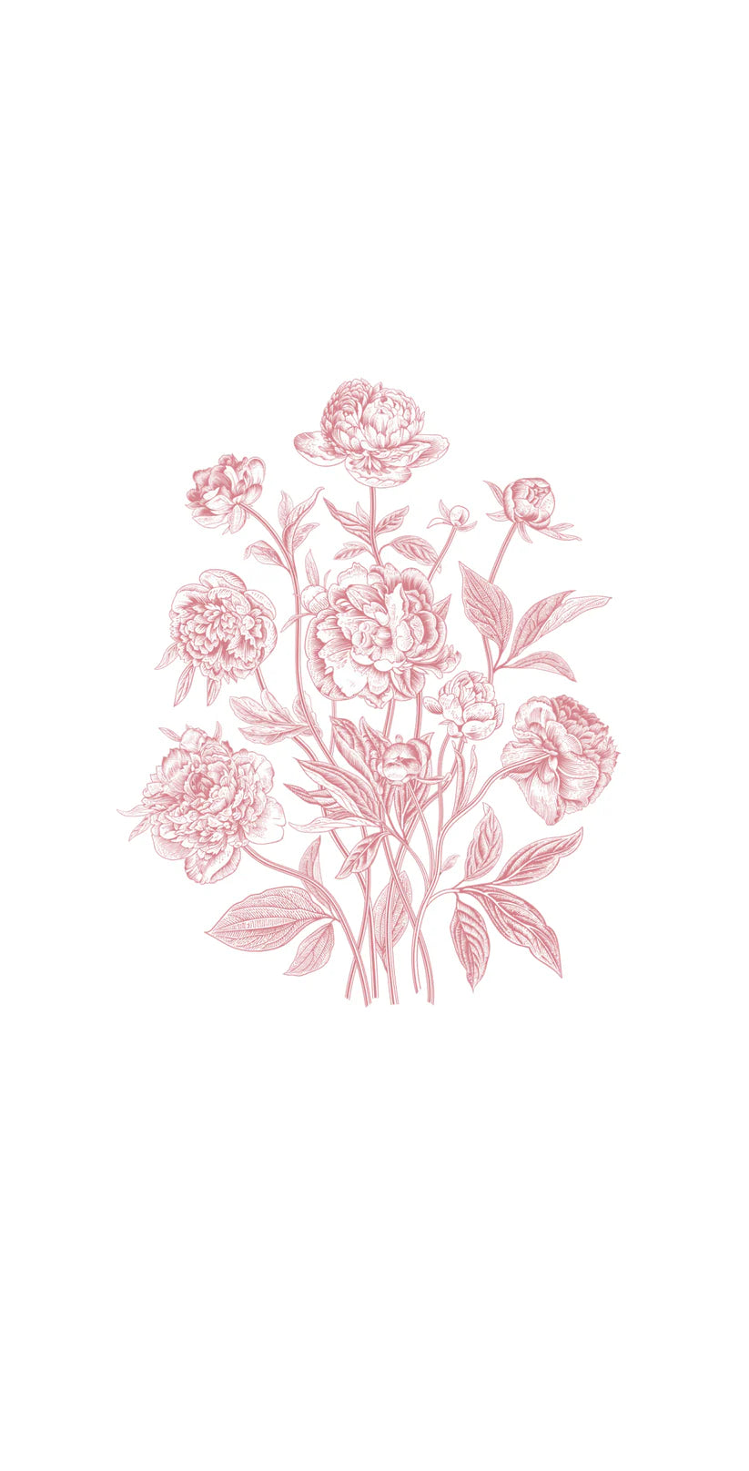 Peony Cluster Napkin