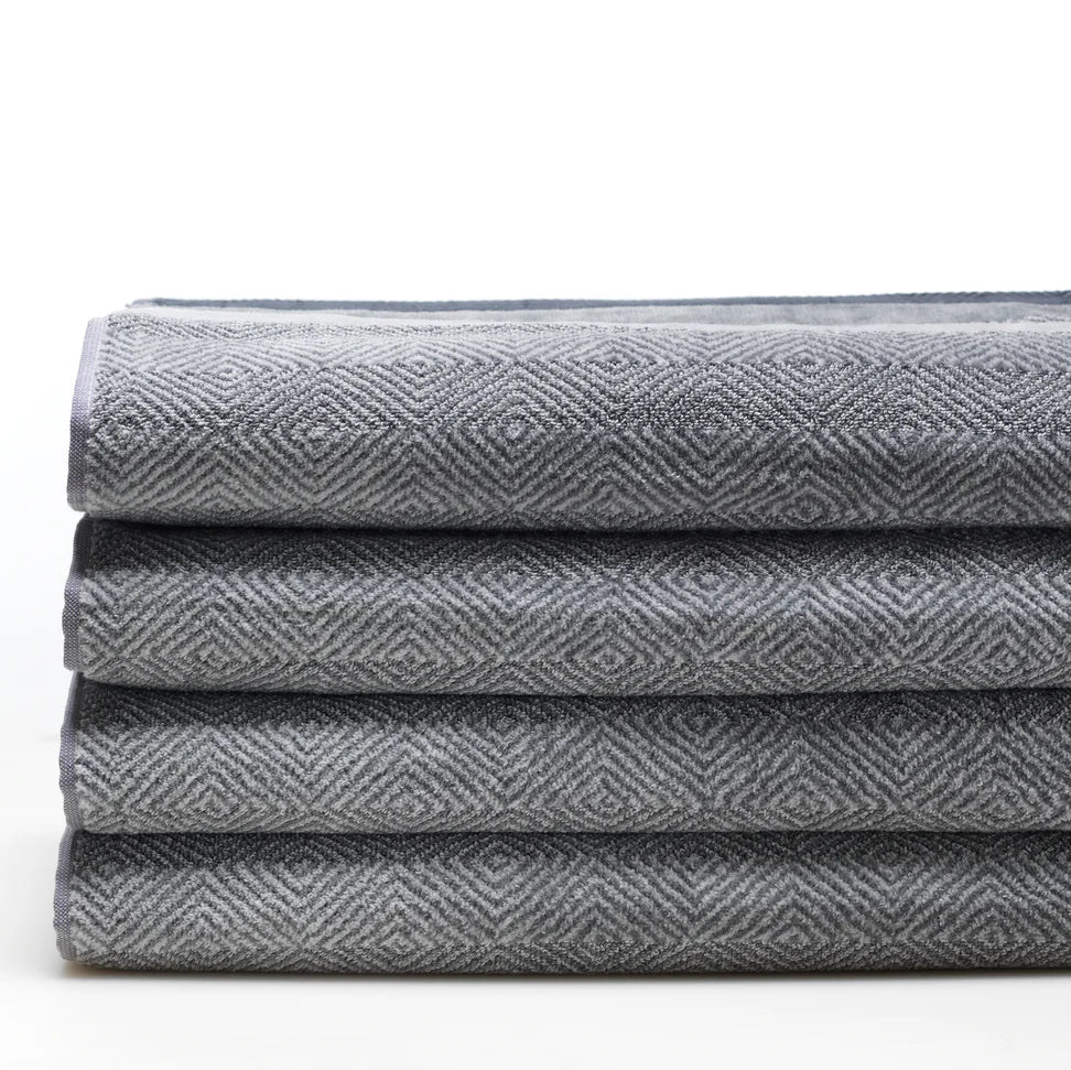 Herringbone Beige Hand Towel