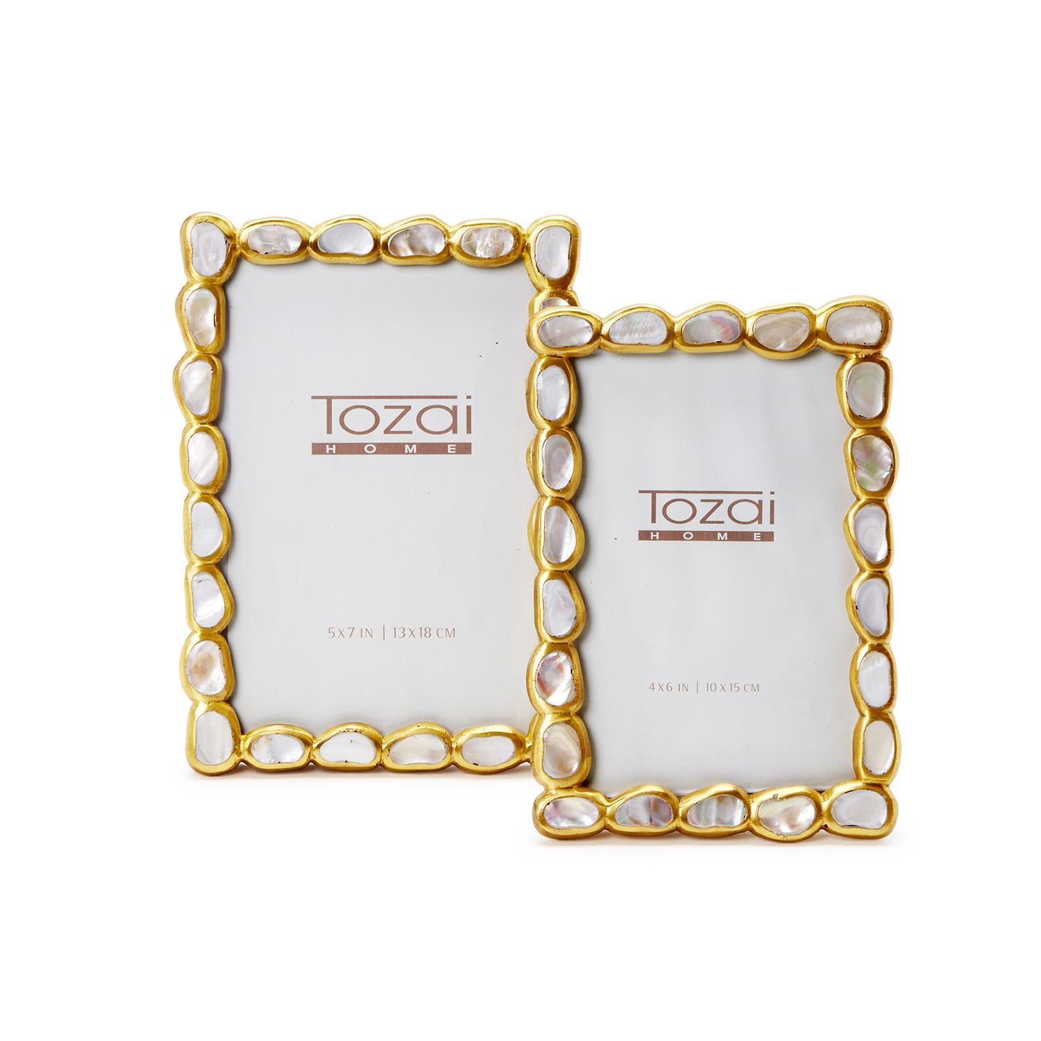 Keshi Mother of Pearl Photo Frame in Gift Box