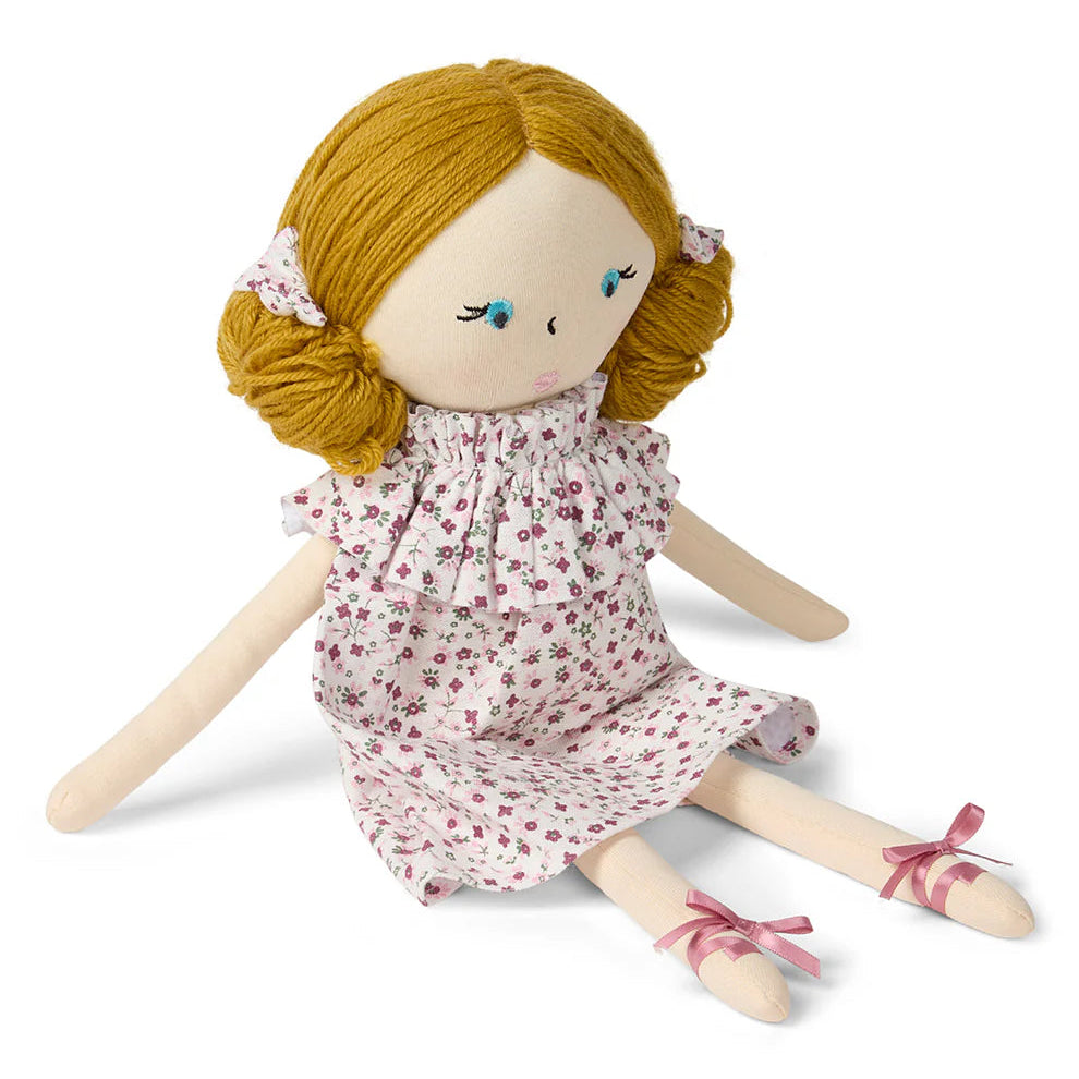 Luna Cotton/Linen Rag Doll
