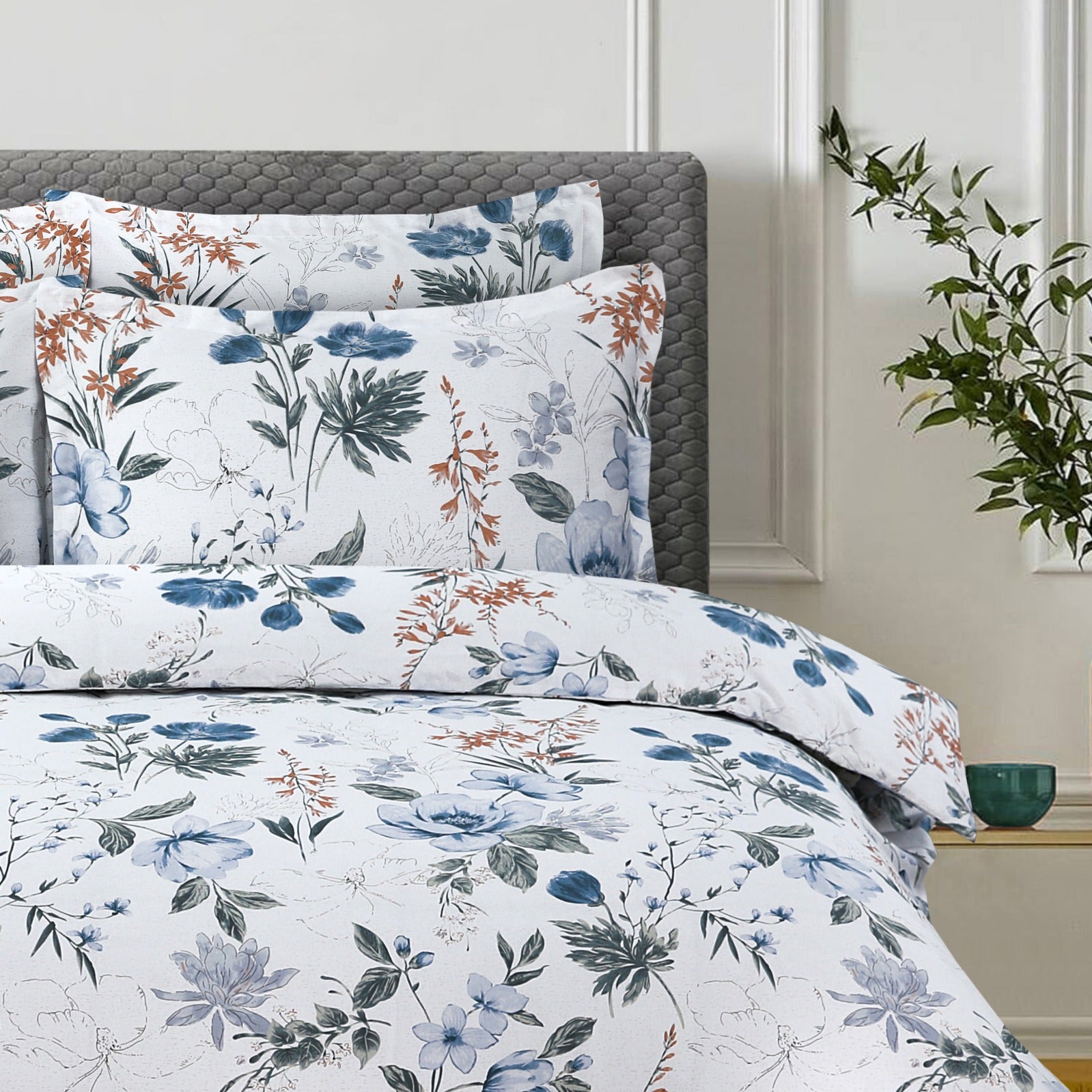 Aura Home Wildflowers Duvet Set