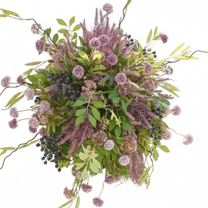 Flaura Lilac Garden Wild Floral Hanging Chandelier