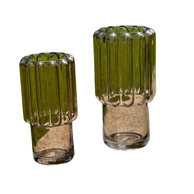 Vase with Wide Stripes