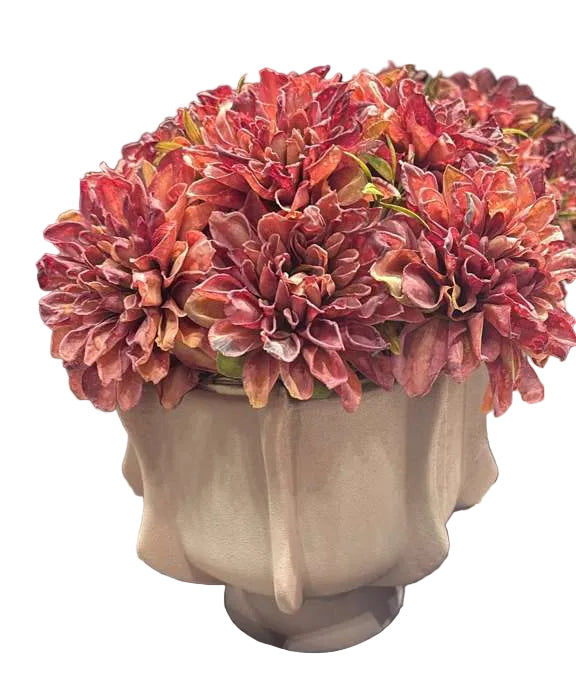 Flaura Burgundy Dahlias