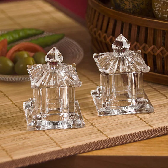 Pagoda Salt & Pepper Shaker Set