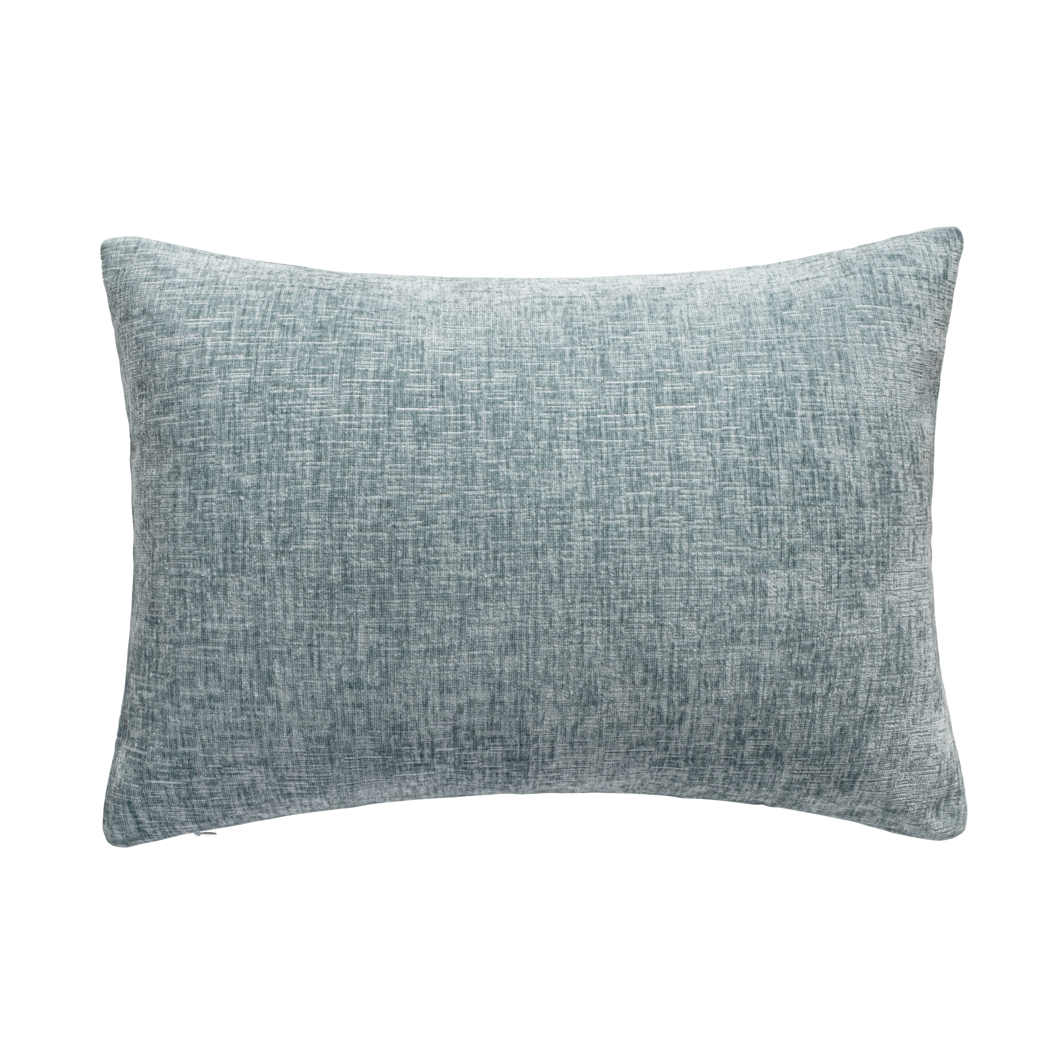 Aura Home Crushed Velvet Sky Blue Throw Pillow