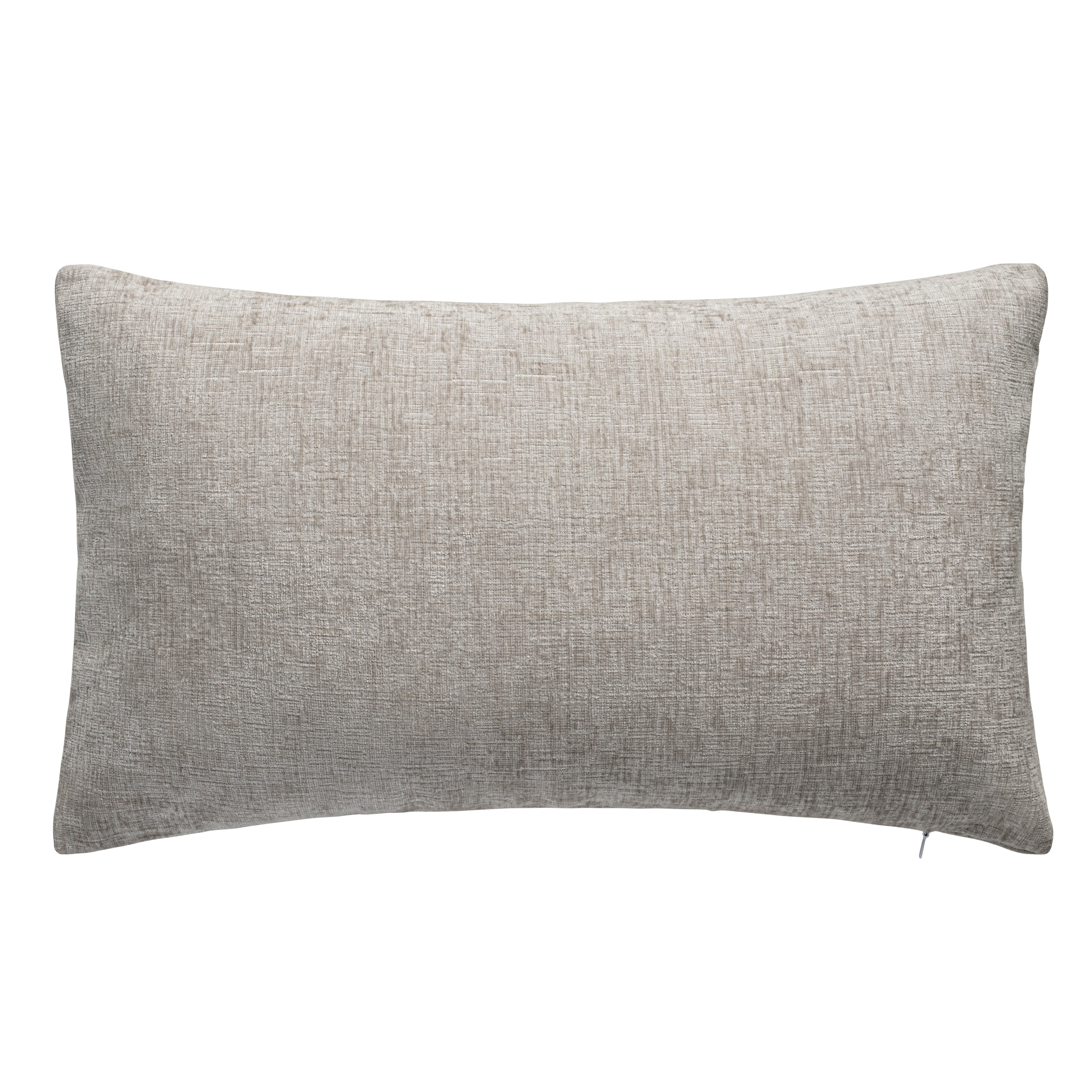 Aura Home Crushed Velvet Griege  Throw Pillow