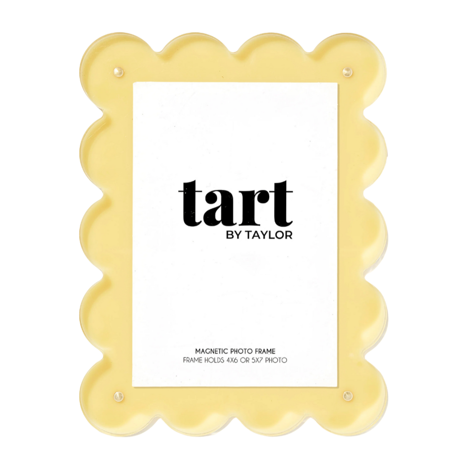 Tart Butter Yellow Acrylic Picture Frame