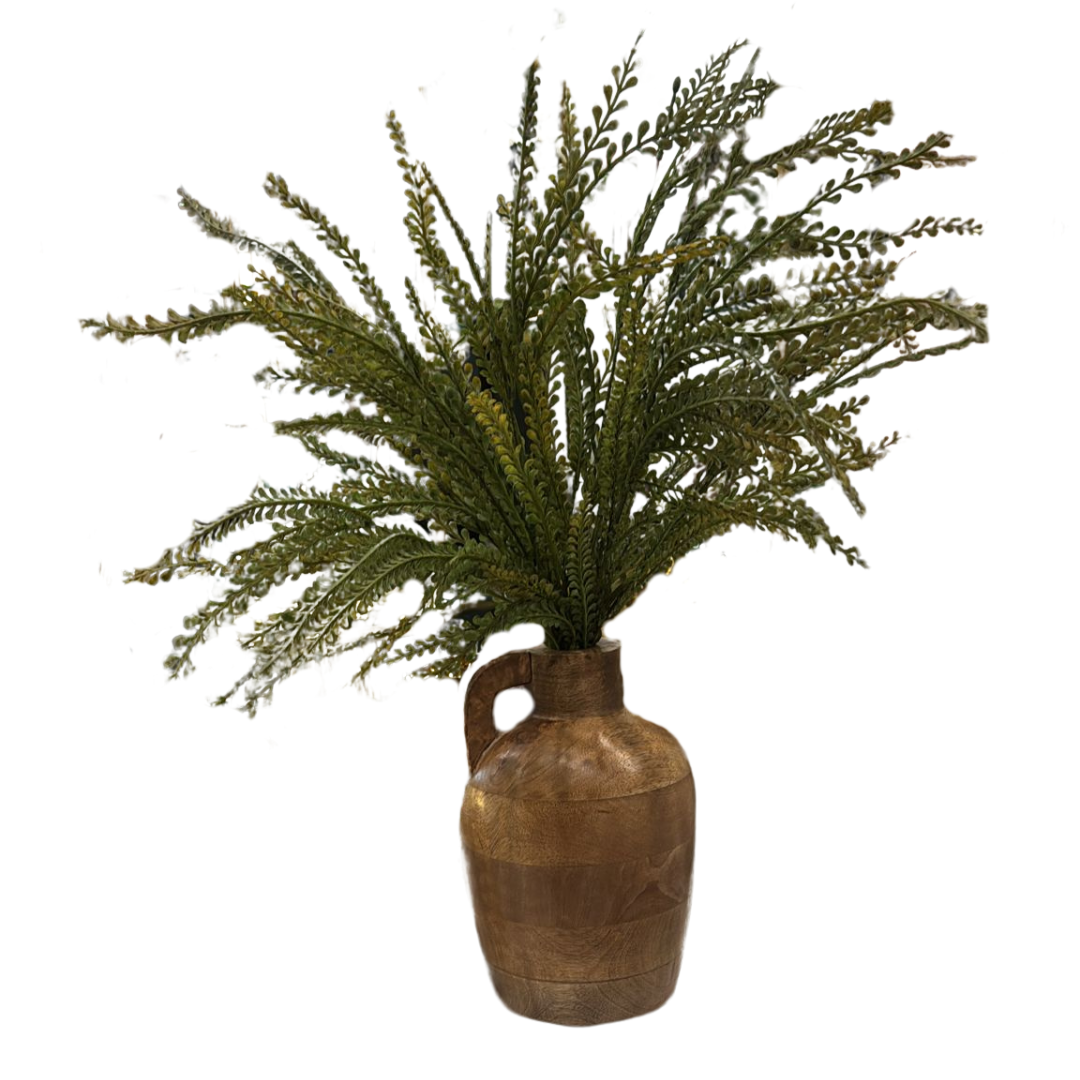 Wood Jug Vase