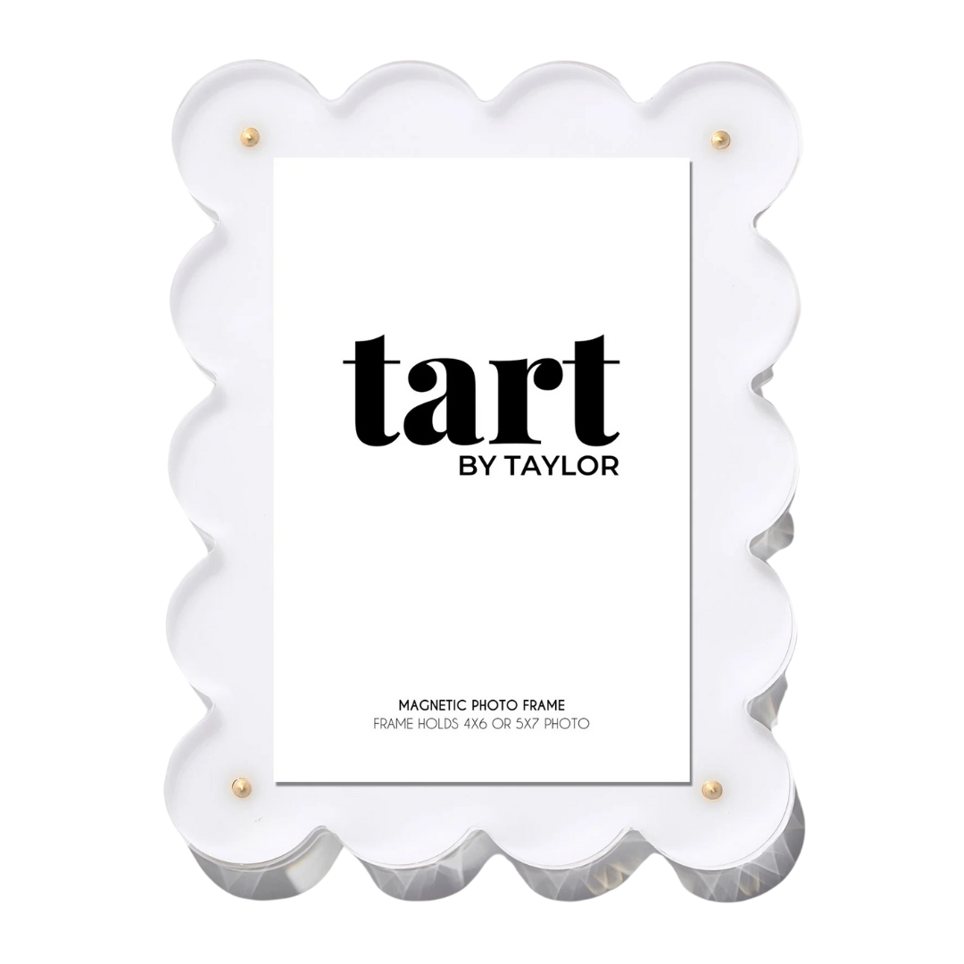 Tart White Acrylic Picture Frame
