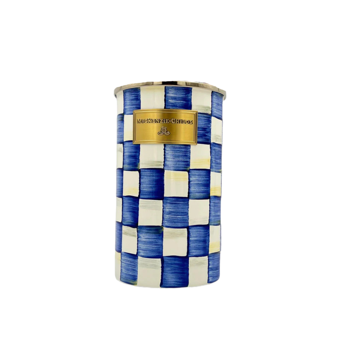 MacKenzie-Childs Check Utensil Holder