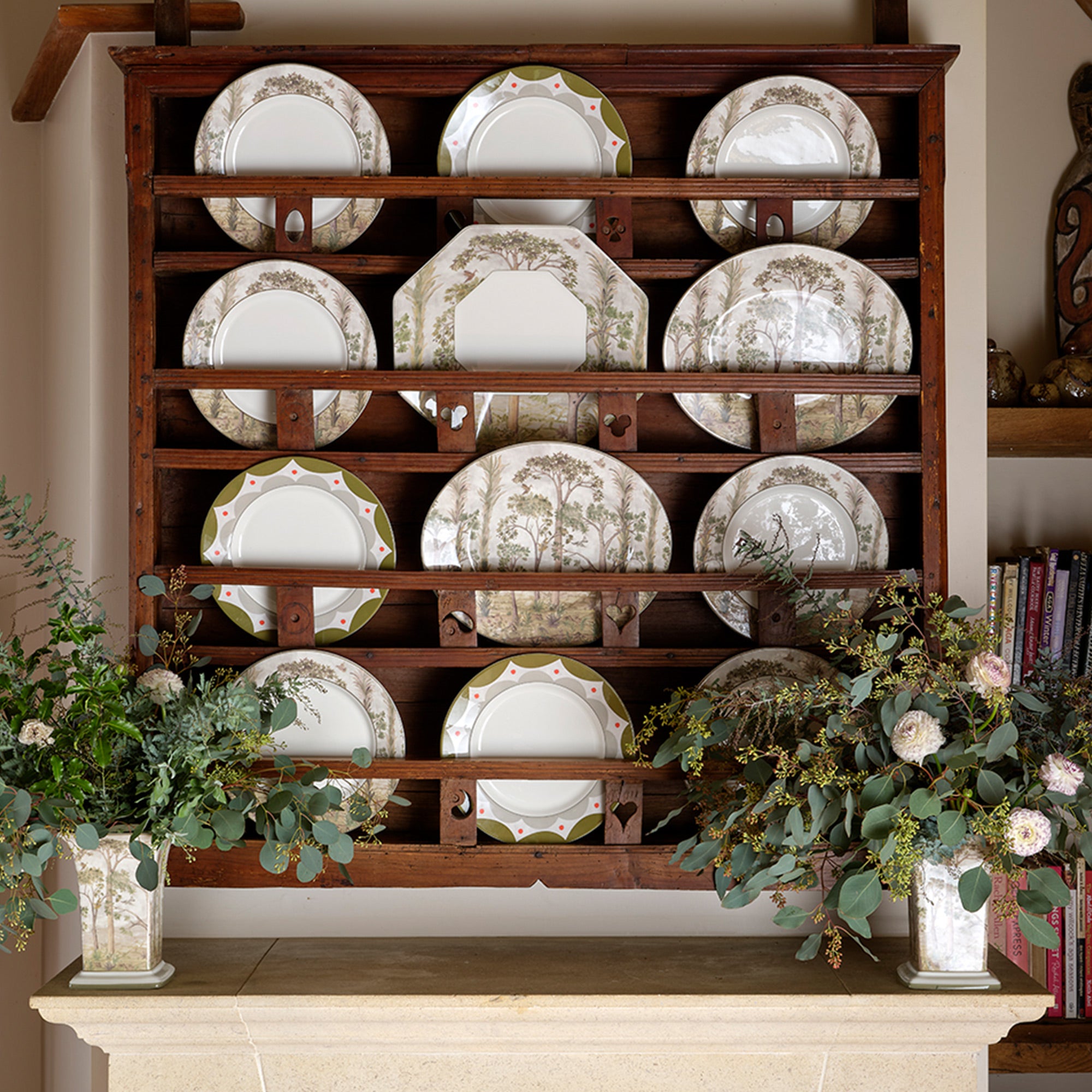 Spode Kit Kemp Tall Trees Oval Platter