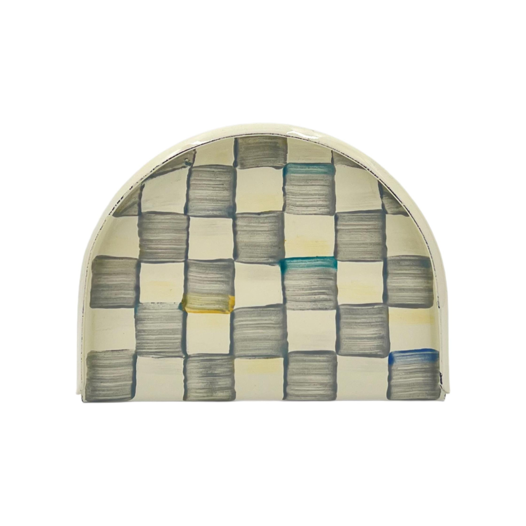 MacKenzie-Childs Sterling Napkin Holder