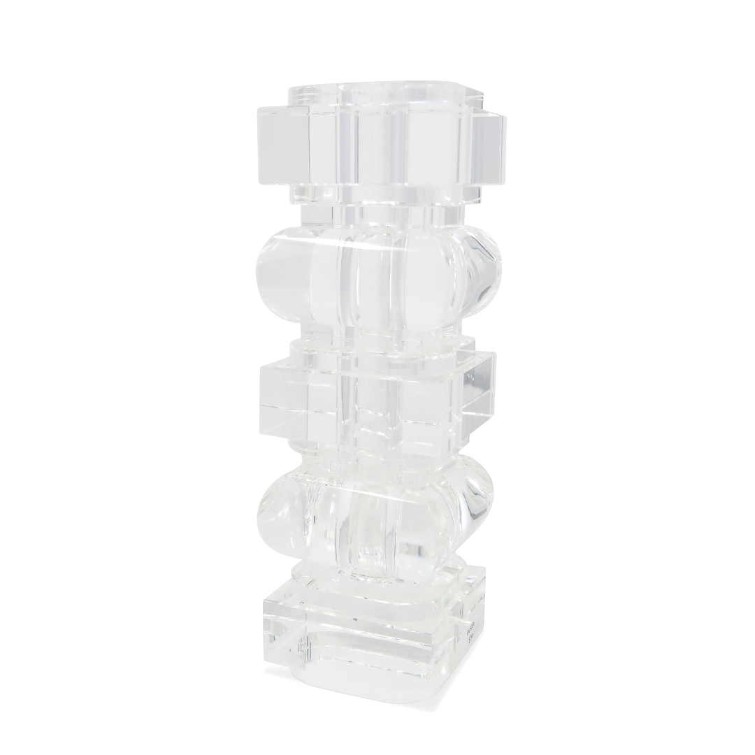 Blocks Crystal Vase