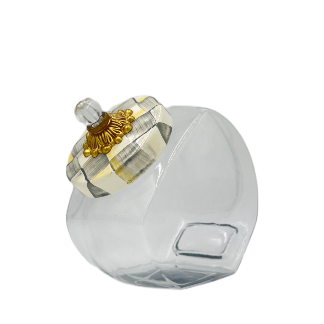 MacKenzie-Childs Check Sweets Jar