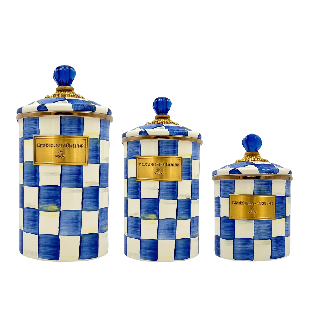 MacKenzie-Childs Royal Canister