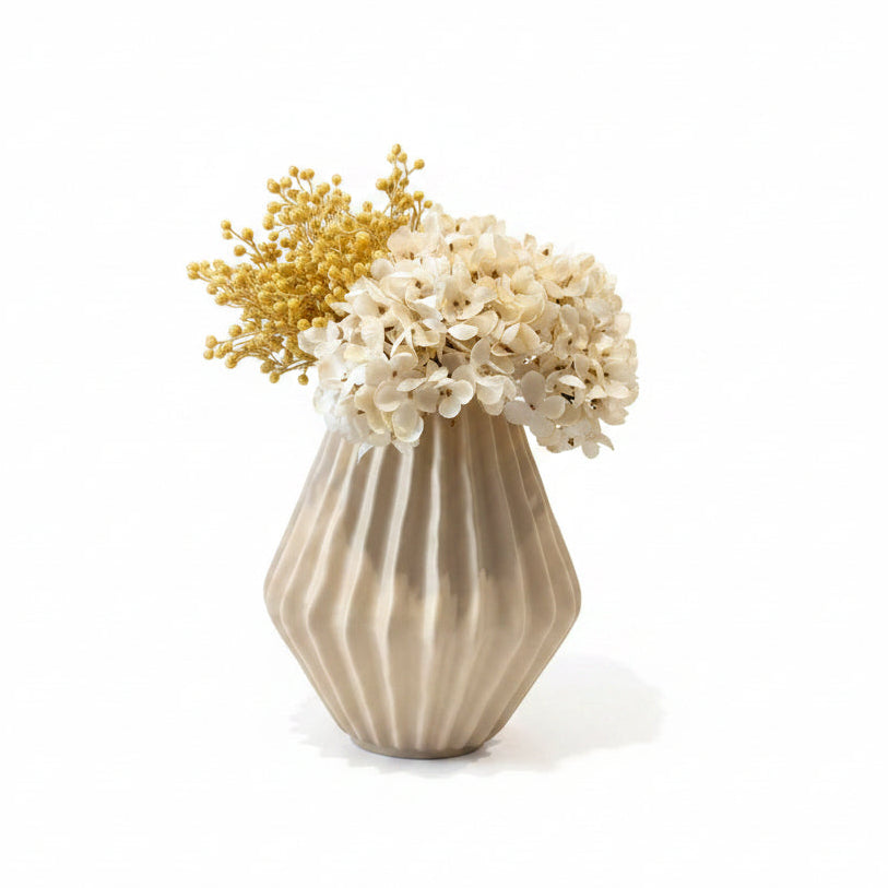Flaura faux cream heirloom bouquet