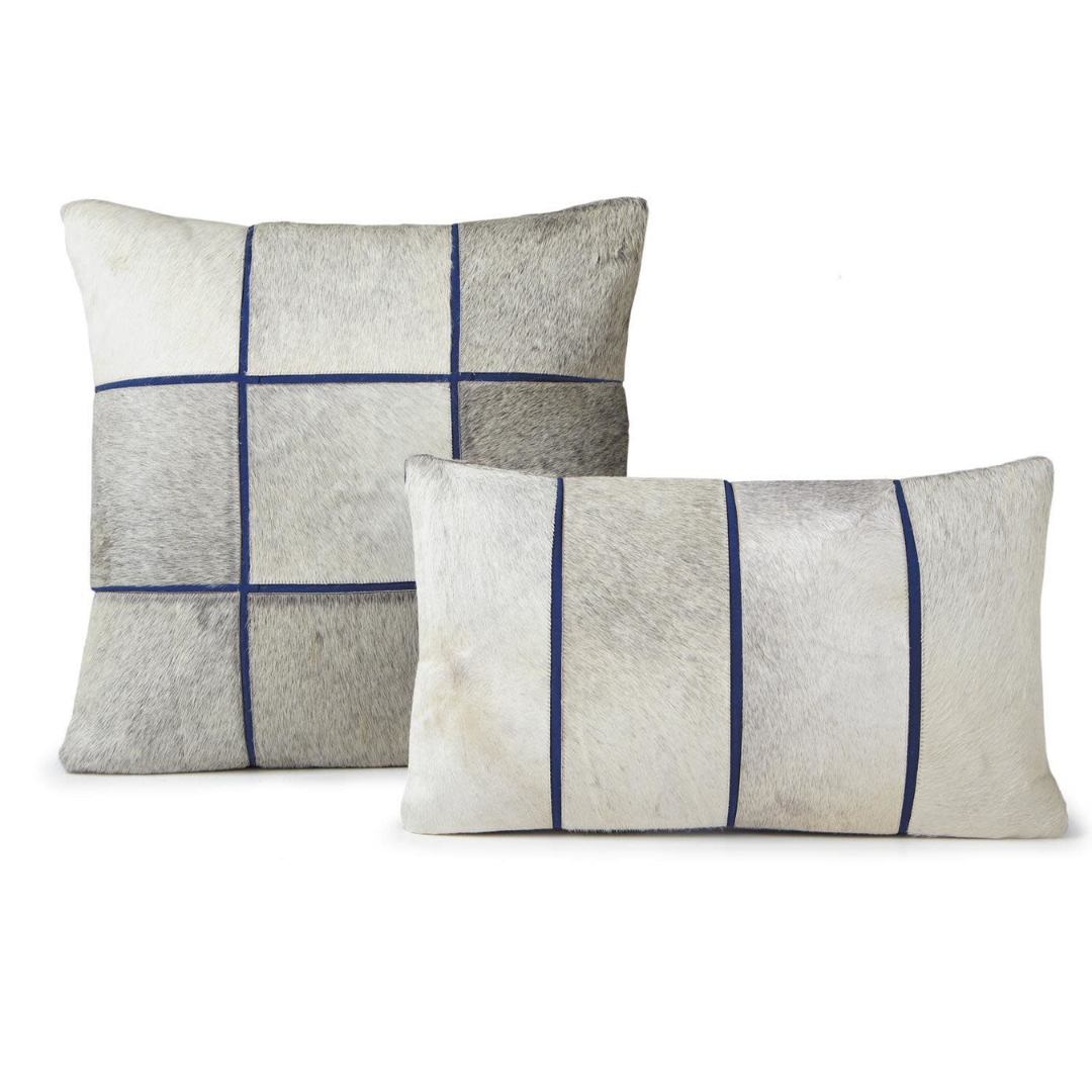Segments Cowhide Pillow