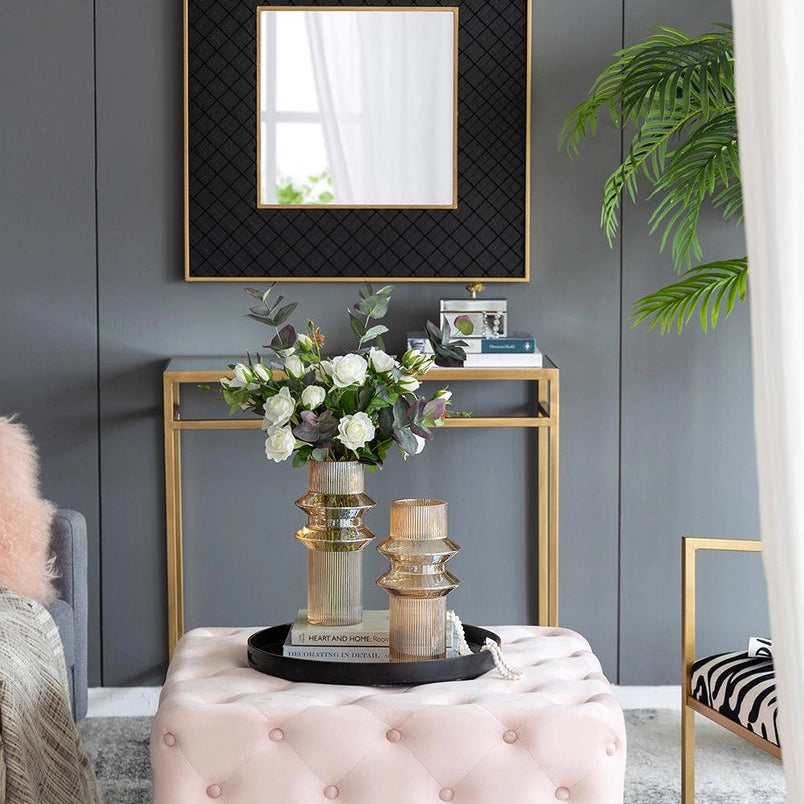 Geometric Cylinder Vase