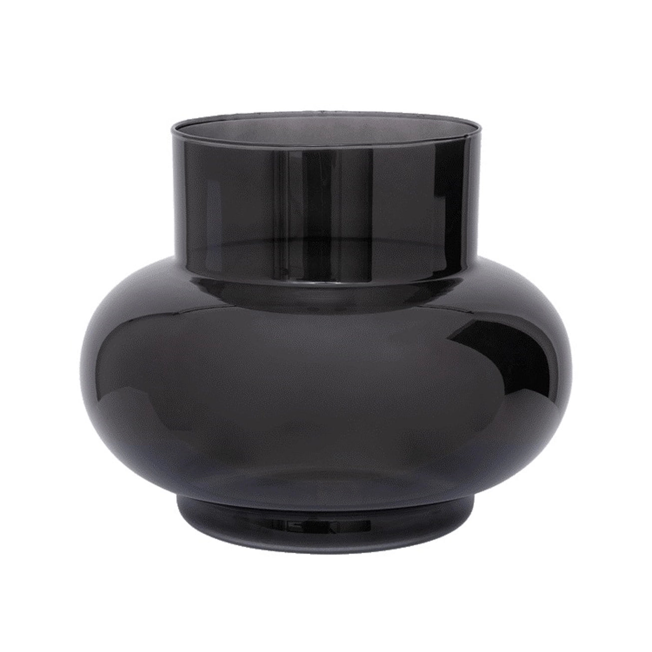 Black Tummy Vase