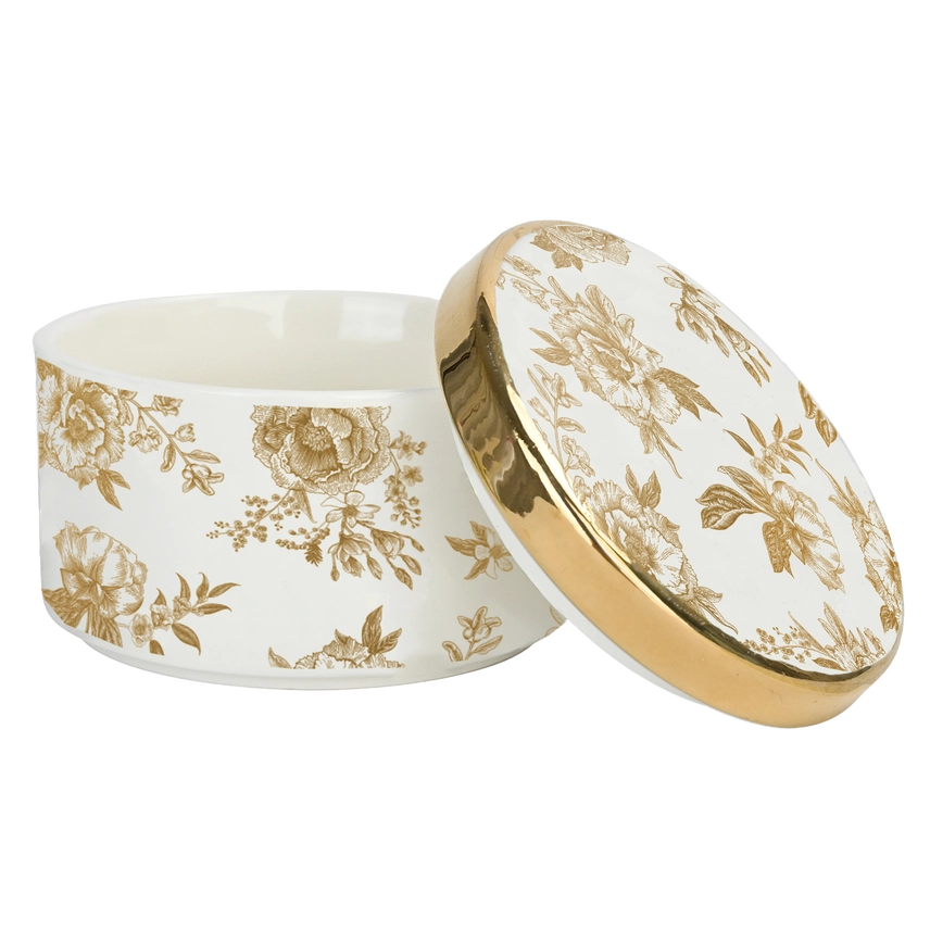 Delft Trinket Dish with Lid