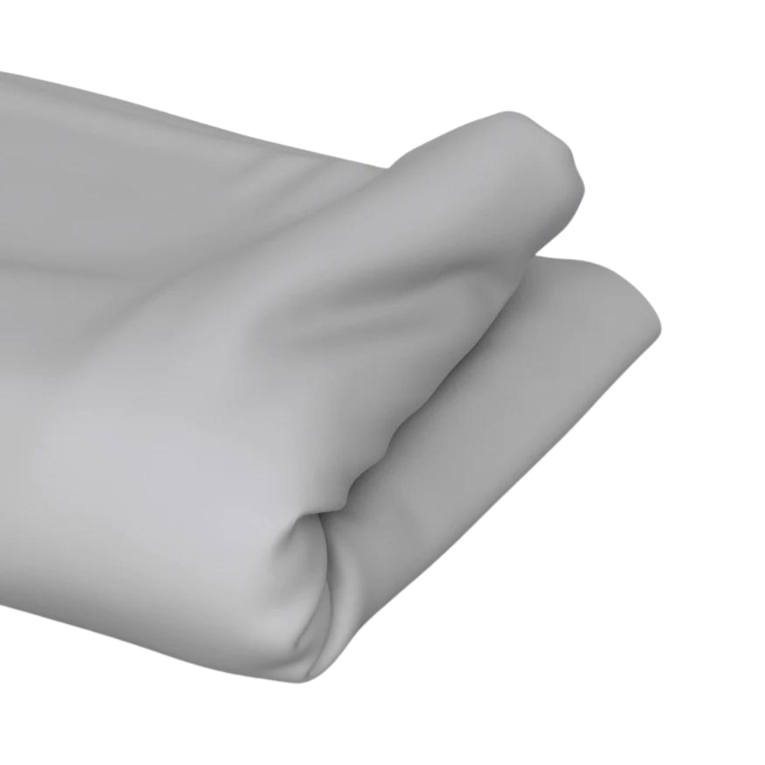 Aura Home sateen cotton fitted sheets 2-pack