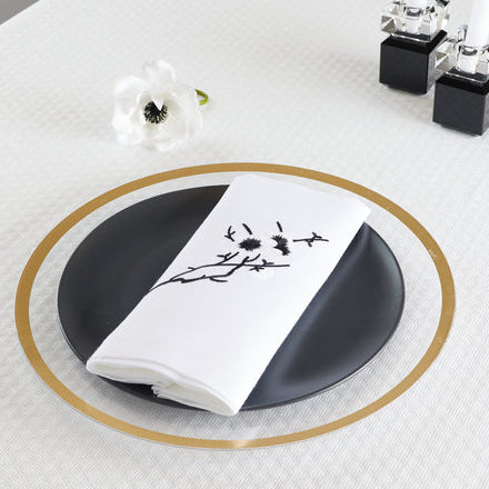 Adorn Embroidered Branch Napkins