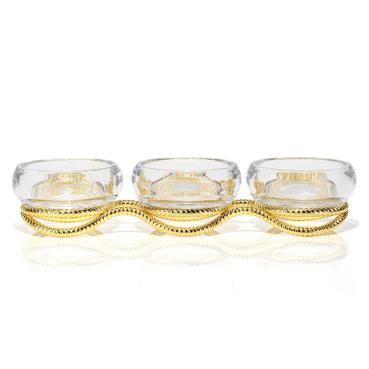 Braid Gold Triple Condiment
