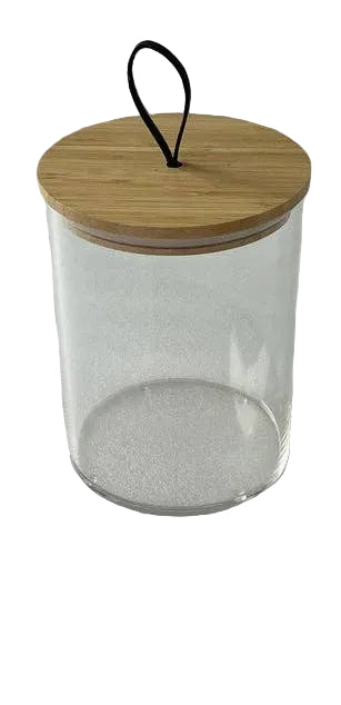Acrylic Cylindrical-Shaped Cookie Jar