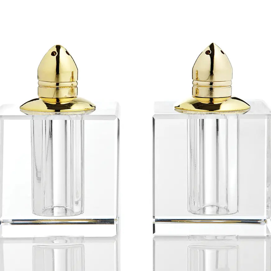 Vitality Gold Pair of Salt & Pepper Shakers