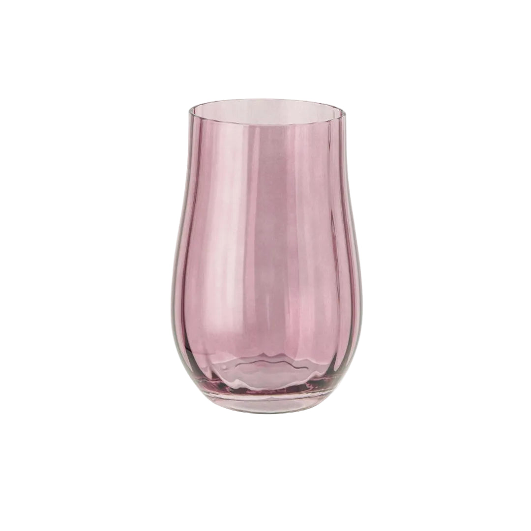 Peony Highball Glass - Rose
