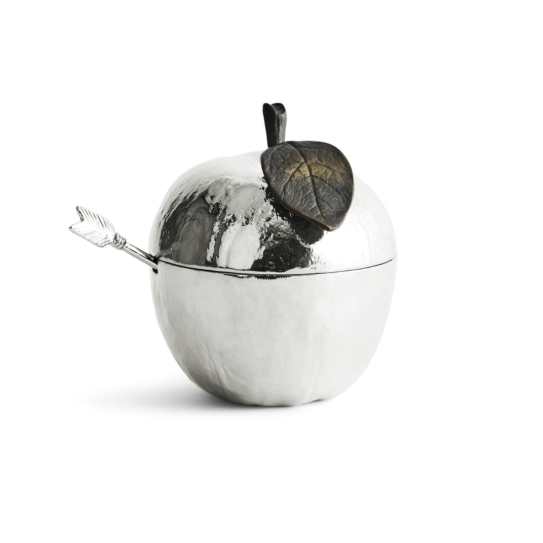 Michael Aram Apple Honey Pot with Spoon