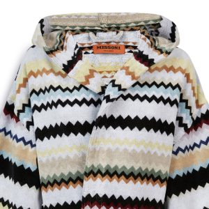 Missoni Curt Hooded Short Bathrobe