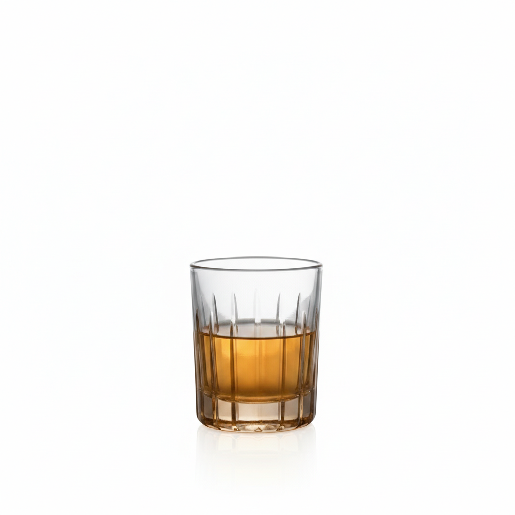 Timeless Colored Bottom Shot Glasses