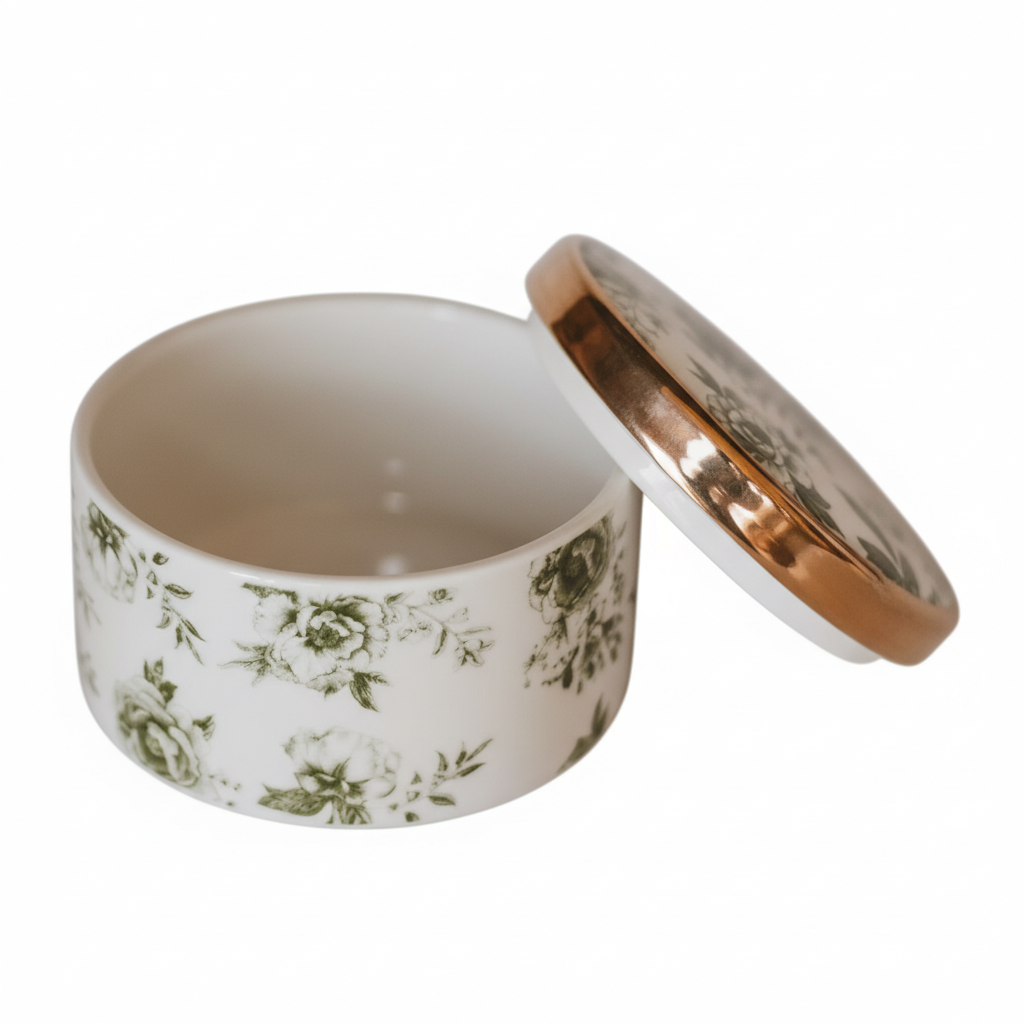 Delft Trinket Dish with Lid