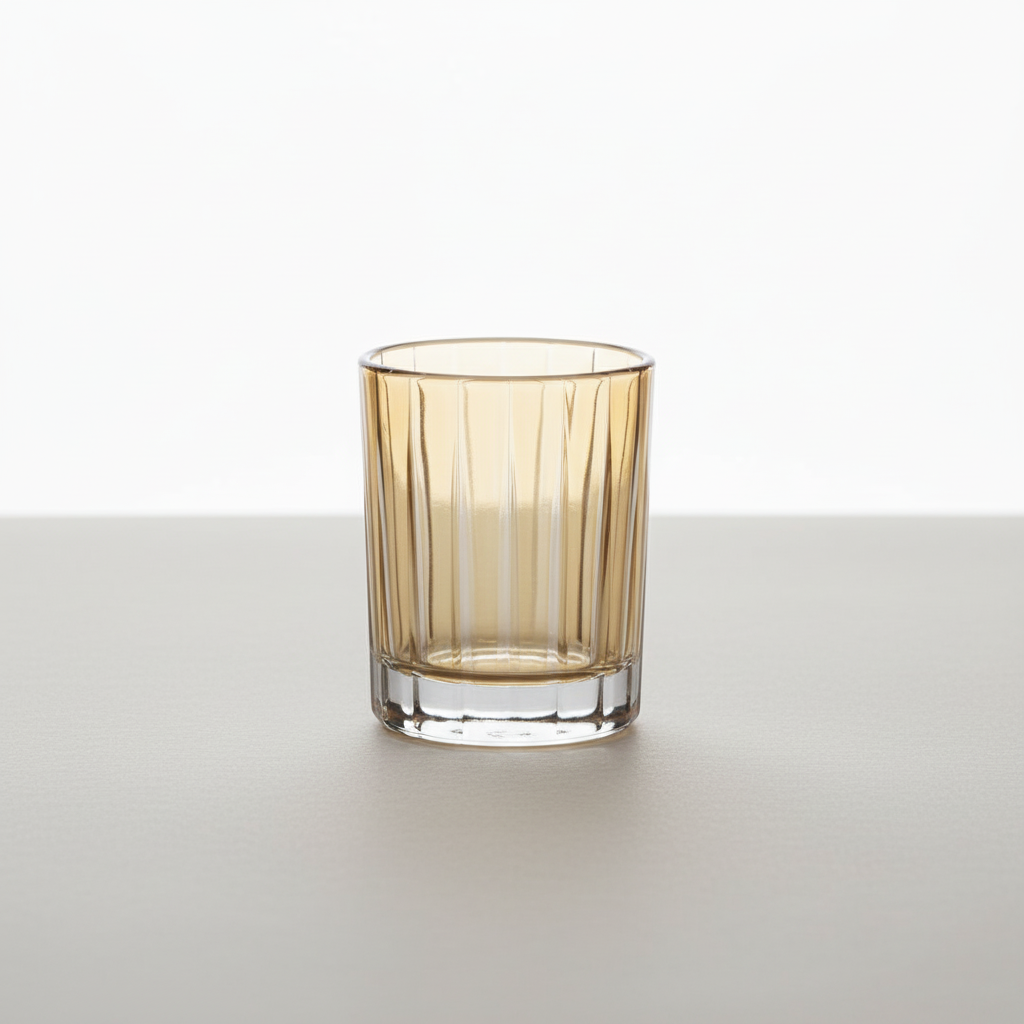 La Kasa Amber Shot Glasses