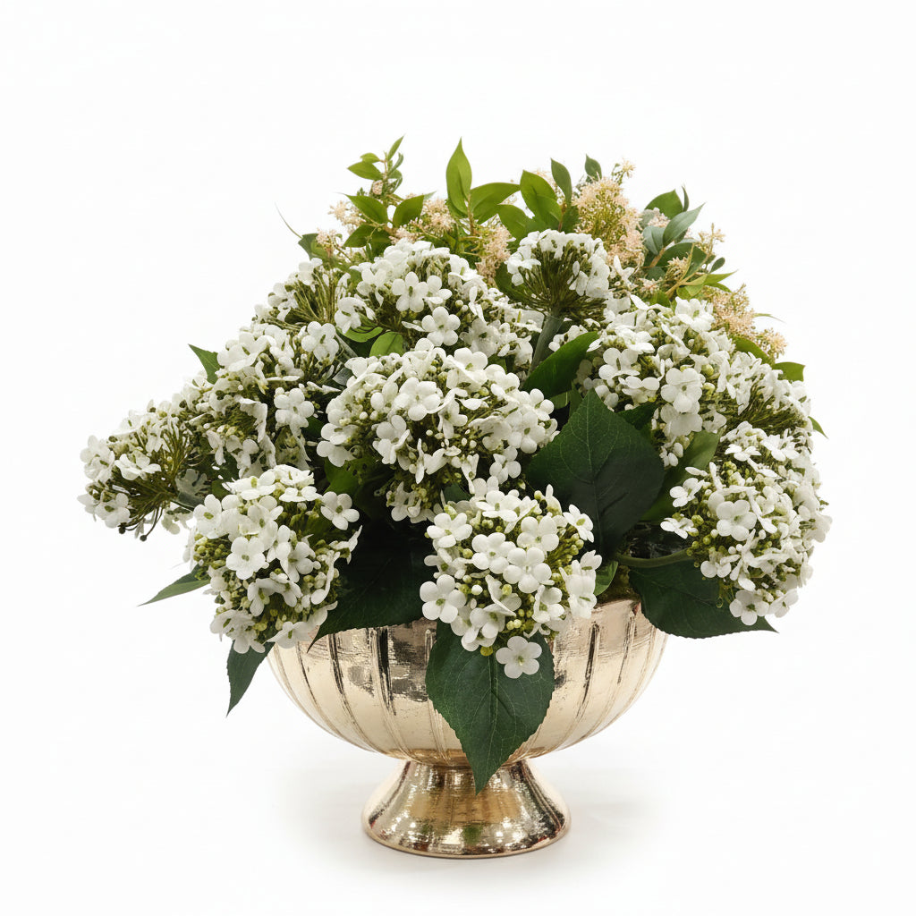 Flaura Floral in Gold Vase