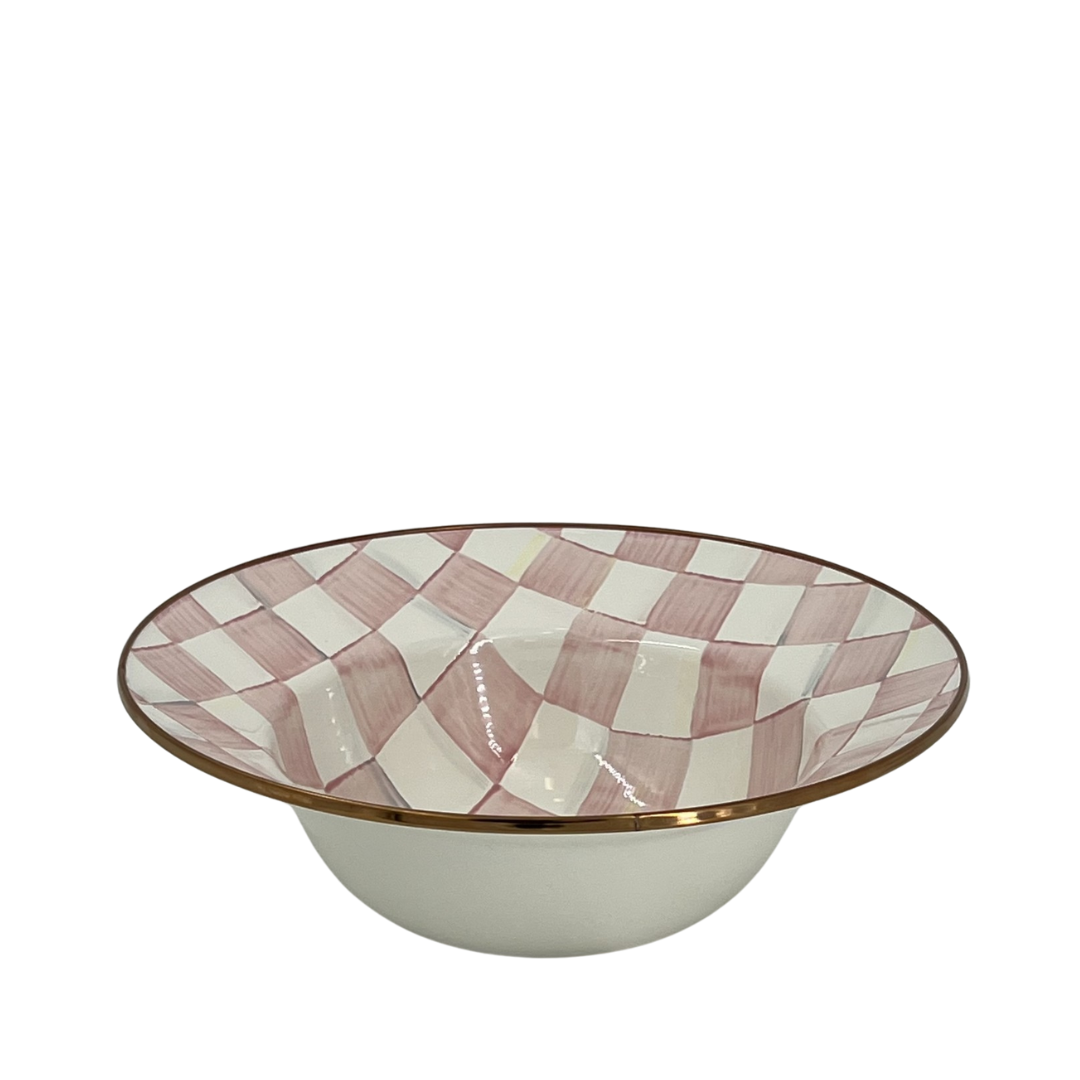 MacKenzie-Childs Check Serving Bowl