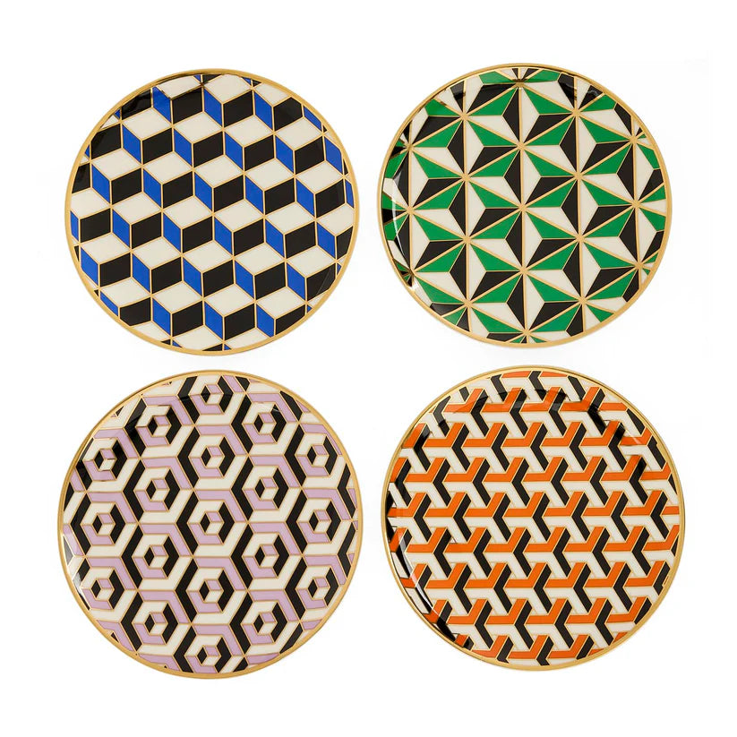 Jonathan Adler Versailles Small Plate Set