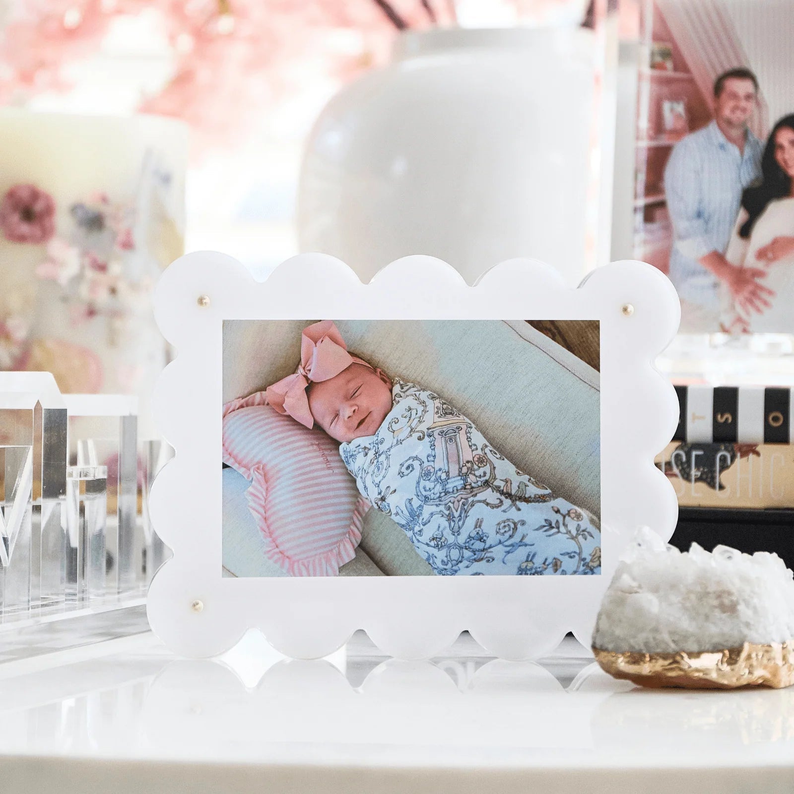 Tart White Acrylic Picture Frame